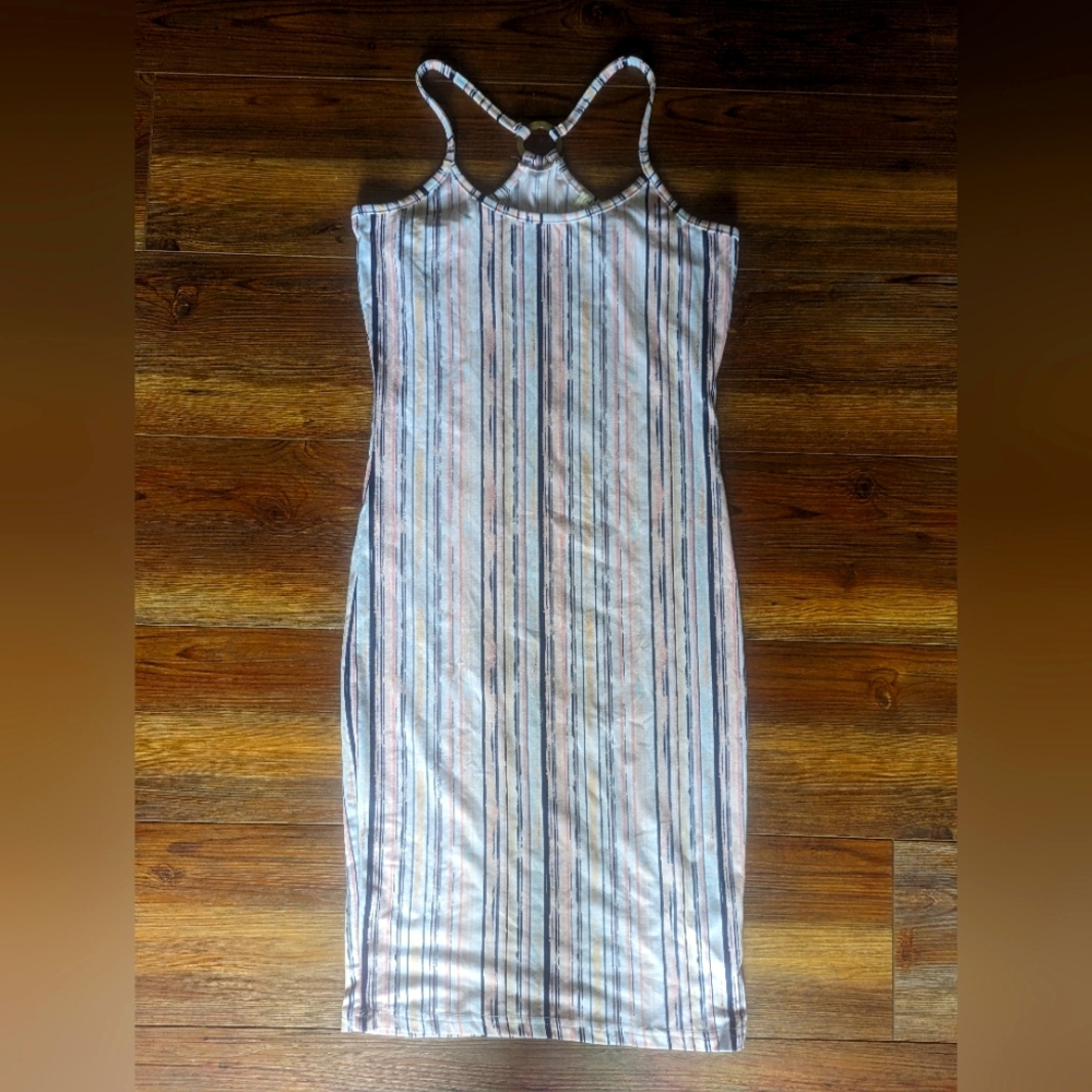 Light weight striped dress